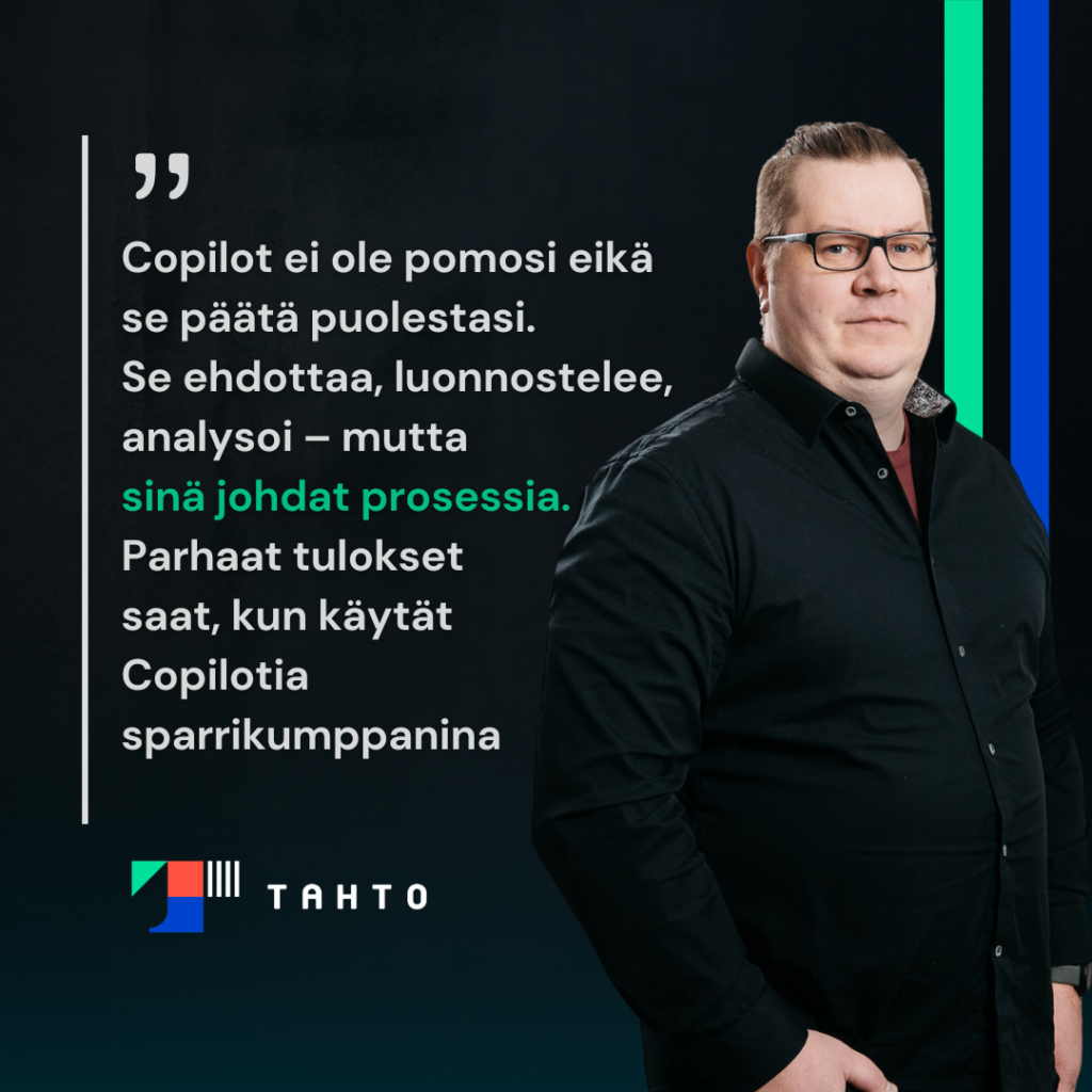 Matti Paukkonen - Copilot ei ole pomosi